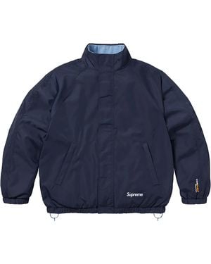 Supreme Polartec Reversible Track Jacket "Fw25 - Blue