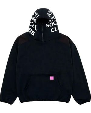ANTI SOCIAL SOCIAL CLUB Ski-Mask Hoodie Asscfw2531" - Blue