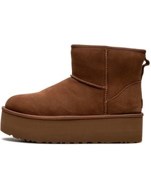 UGG Classic Mini Platform "Chestnut" 1134991 Che" - Brown