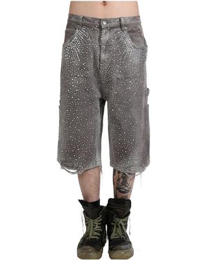 BIRTH OF ROYAL CHILD Redial 20K Diamond Carpenter Shorts "Washed" Bc24Sssp02" - Black