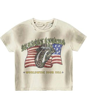 Bravest Studios Worldwide Usa T-Shirt Bs149" - Black