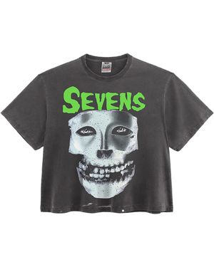Triple Sevens Iron Face T-Shirt Ts7091" - Green