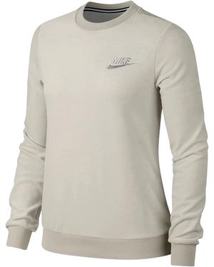 Nike Sportswear Crew Shirt "Oatmeal" 921147 072" - Black