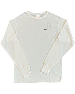 SAINT Mxxxxxx Thermal Long-Sleeve Shirt Sm Mk8 0000 033" - Black