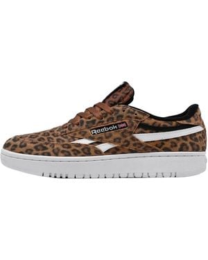 Reebok Club C Double Revenge "Animal Print" Fw7952" - Black