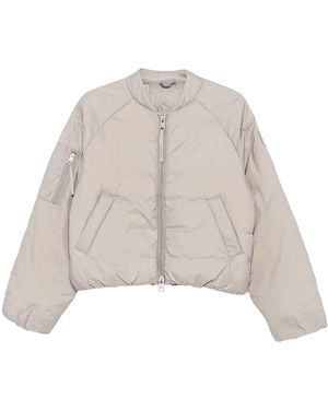 Canada Goose Elba Bomber Jacket "Limestone" 2758Wt 9432" - Black