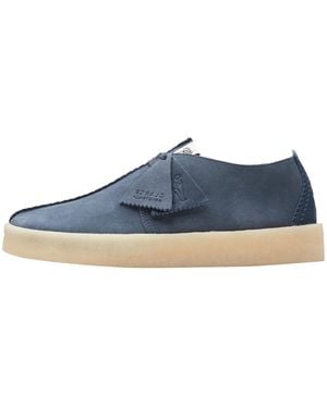 Clarks Trek Cup Style Suede" 26166223" - Blue