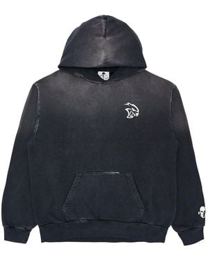 Warren Lotas Dodge Srt Dodge Loves Atl Logo Hoodie "Washed" Wl061" - Blue