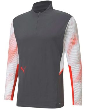 PUMA Individualcup Training 1/4 Zip Top 657211 41" - Black