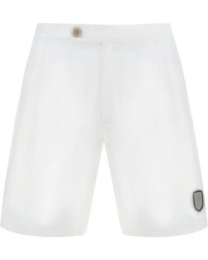 Brunello Cucinelli Tailored Shorts With Button Detail Brun119" - Black