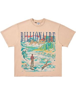 BBCICECREAM Great Outdoors Oversize Knit T-Shirt "Sesame" 861 3314 Sesa" - Green