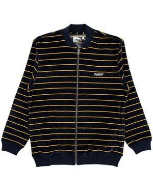 Palace Velour Bomber P14Cs084" - Black