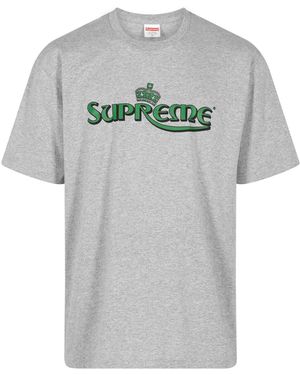 Supreme Crown T-Shirt "Heather" Su100129" - Black