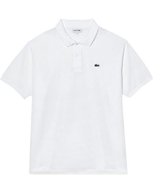 Lacoste Regular Fit Cotton Polyester Blend Polo Dh0783 51 001" - Black