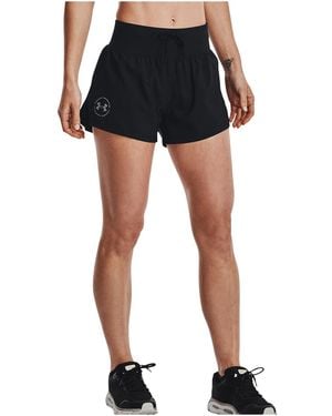 Under Armour Run Up The Pace 3" Shorts 1374292 001" - Black