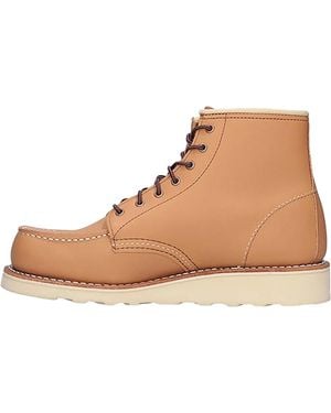 Red Wing Heritage Classic Moc Short Leather Boot "Tan" 3383" - Black