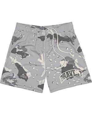 Bravest Studios Camo Shorts Bs141" - Black