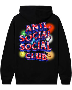 ANTI SOCIAL SOCIAL CLUB All Of The Lights Hoodie Assc034" - Black