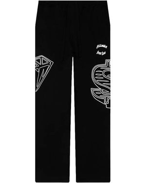 BBCICECREAM Dual Sweatpant 851 8101 Blac" - Black