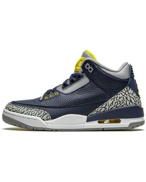 Nike Air 3 Retro Pe "Michigan" Aj3 820064" - Blue
