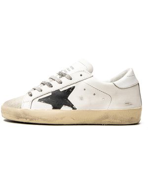 Golden Goose Super-Star Suede Star" Gwf00106.F003037.10220" - Black