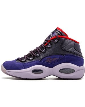 Reebok Question Mid "Ghost Of Christmas Future" V61429" - Blue