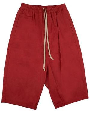 Rick Owens Boxer Shorts "Cardinal" Ru01D3399 J 03" - Red