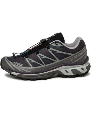 Salomon Xt-6 "Nine Iron Plum" L47864100" - Black