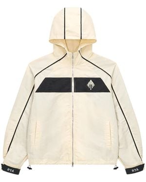 RTA Zayden Windbreaker Jacket "Raw Sand" Mexow1207 W2277Rwsnd" - Black