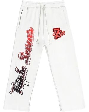 Triple Sevens All Star Football Joggers T7 Asfsp Wht" - Black