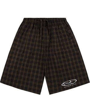 Boredom Kills Lounge Shorts Bk034" - Black