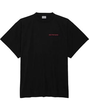 Balenciaga Back Gradient Oversized T-Shirt 850345 Tvve6 1000" - Black