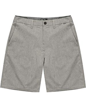 Hurley Phantom Walk Short 20" "Dark Stucco" 895086-004" - Black