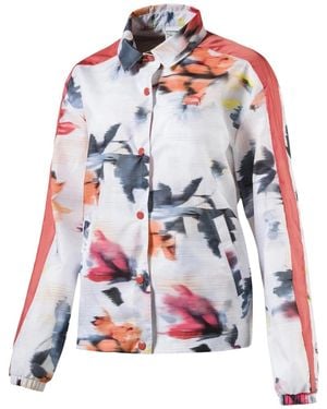 PUMA Classics Logo T7 Coach Jacket Aop 575432 02" - Black
