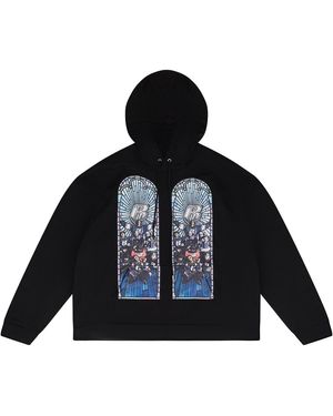 Who Decides War Ruff Ryders Hoodie 11100410002Aw23" - Black