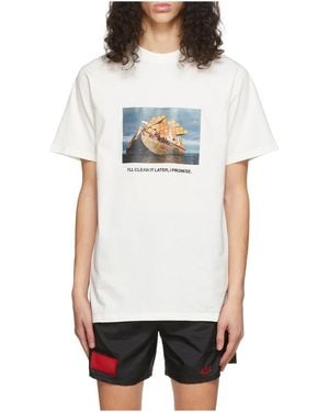 424 I'Ll Clean It Later I Promise Graphic T-Shirt 32M03 226062" - Black