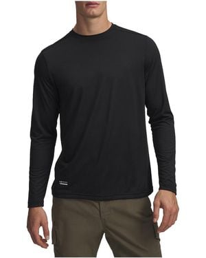 Under Armour Tactical Tech Long-Sleeve T-Shirt 1248196 001" - Black
