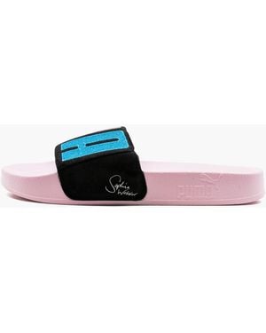 PUMA Leadcat Suede Slide "Sophia Webster" 363837 01" - Black