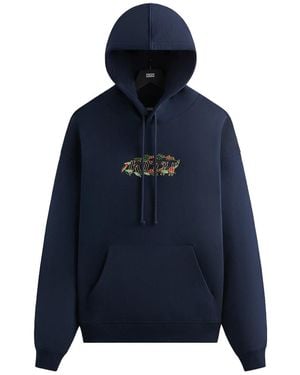 Kith Wreath Orbit Williams Iii Hoodie "Nocturnal" Khm031687 413" - Black