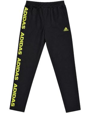 adidas Tiro Asymmetrical Tape Trousers H46025" - Black