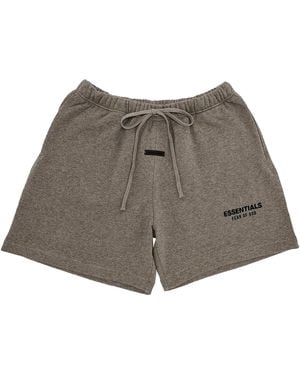 Fear Of God Soccer Fleece Shorts "Homestead Heather" 160As252001F" - Black