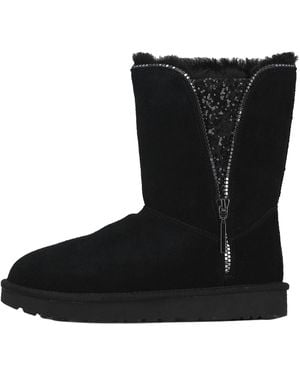UGG Classic Zip Stiefel Boot 1103764 Blk" - Black