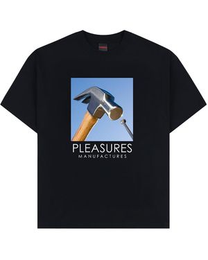 Pleasures Hammer Ss Tee P26Su045" - Black