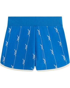 Kith Mica Pointelle Shorts 109" - Blue