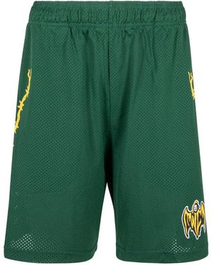 Warren Lotas Bat Reaper Mesh Shorts 2002Frst483" - Green