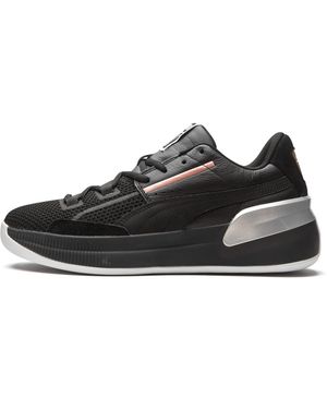 PUMA Clyde Hardwood "Metallic" 194044 01" - Black