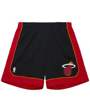 Mitchell & Ness Swingman Shorts "Nba Heat 2012" Smsh6135 Mhe12Pppblck" - Black