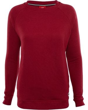 Nike Sportswear Modern Crew Sweatshirt "Noble Noble" 803595 620" - Red