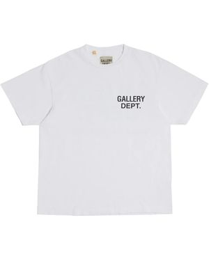 GALLERY DEPT. Souvenir Short Sleeve T-Shirt Shirt Gdssstsw" - Black