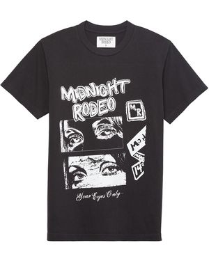 MIDNIGHT RODEO Your Eyes Only T-Shirt Mrt49" - Black